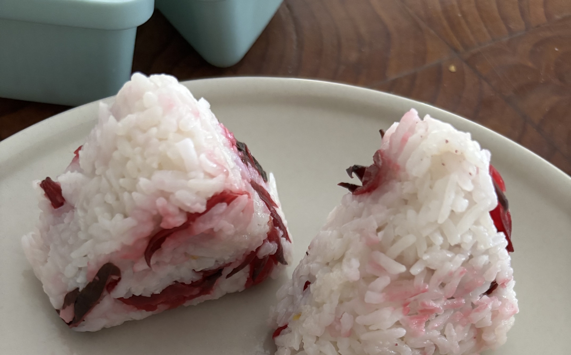 ローゼルで簡単おにぎり