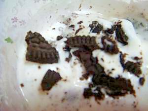 ヨーグルト美味しく食べよ オレオクッキーヨーグルト レシピ 作り方 By くまの子 ジャッキー 楽天レシピ