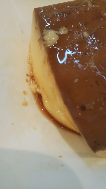 材料3つ簡単プリン