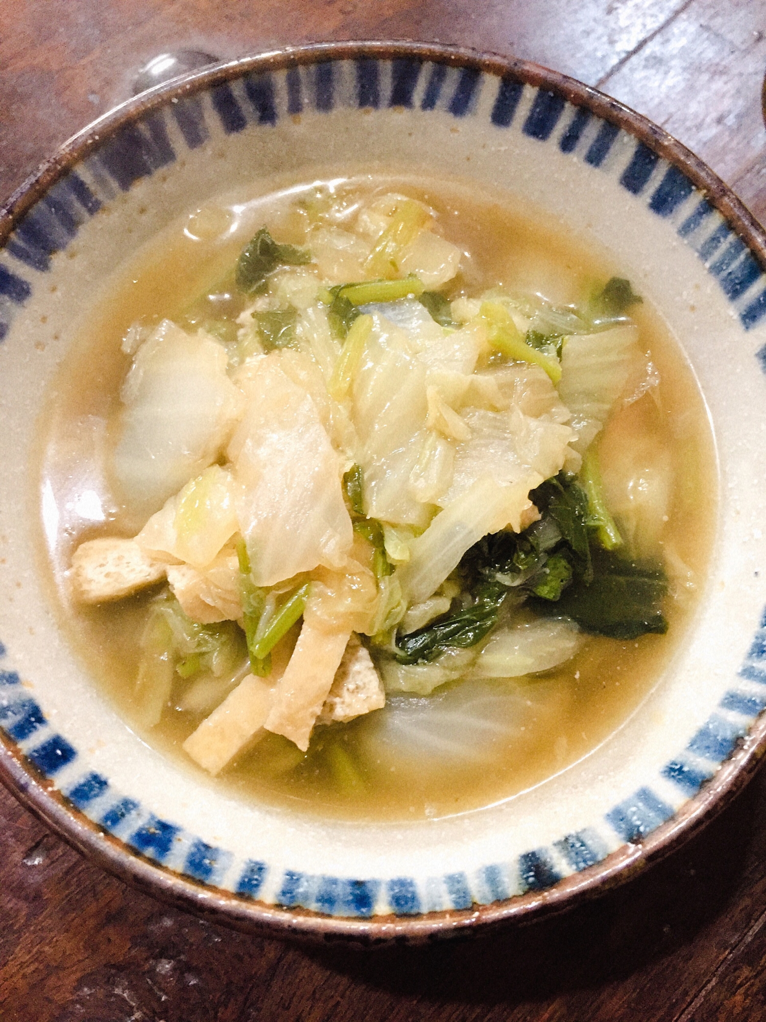 水無し 土鍋で白菜の簡単煮