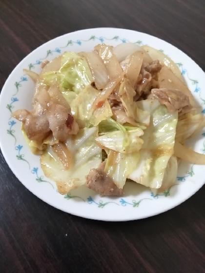 玉ねぎも入れて作りました。美味しかったです。