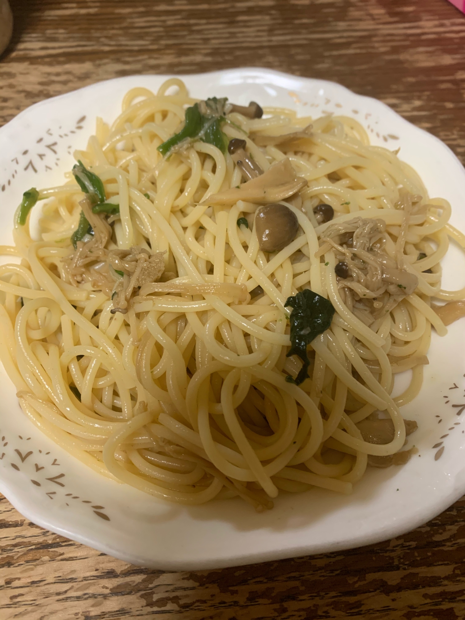 きのこたっぷり！和風パスタ