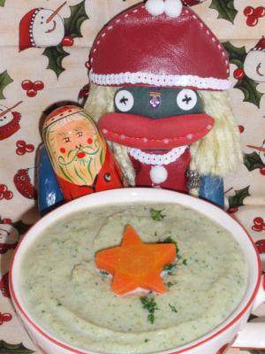クリスマスのヘルシースープ！ブロッコリースープ