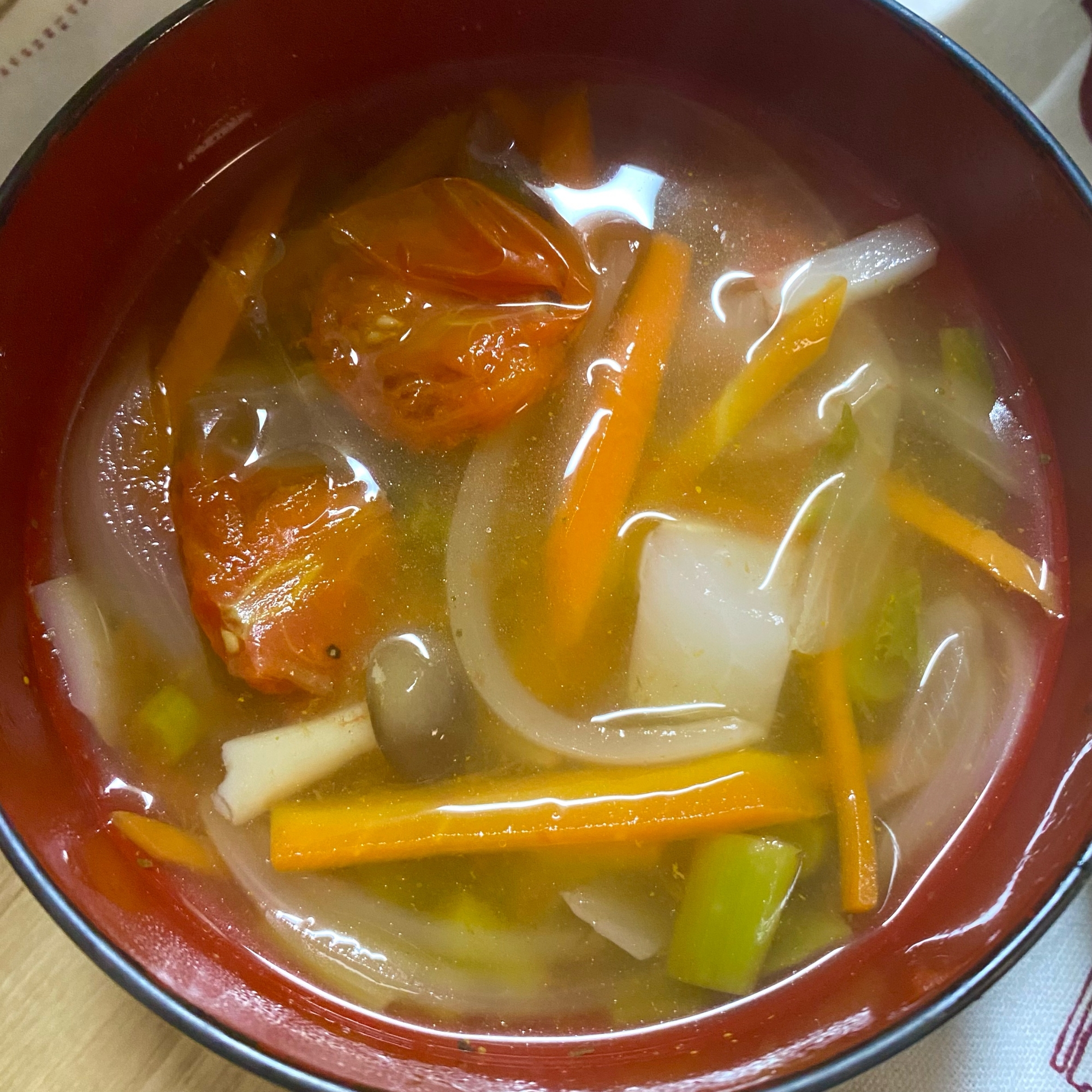 適当でOK！重ね煮で野菜スープ