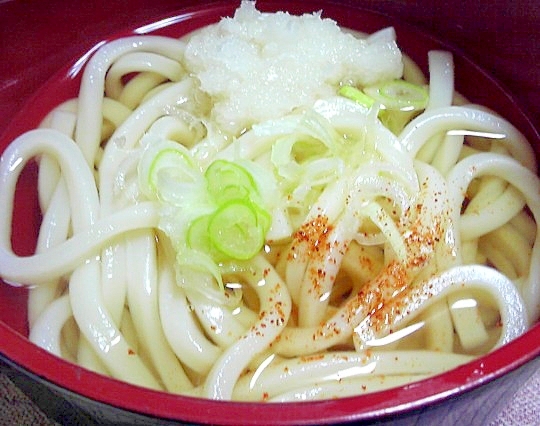 関西風あっさりツユのうどん