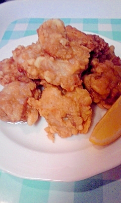 サクッとふわっと!いいとこどり唐揚げ♪