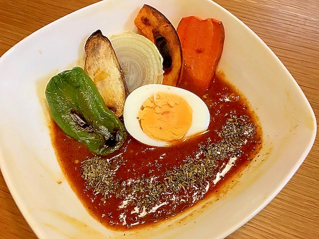 割と本格的な旬の野菜スープカレー