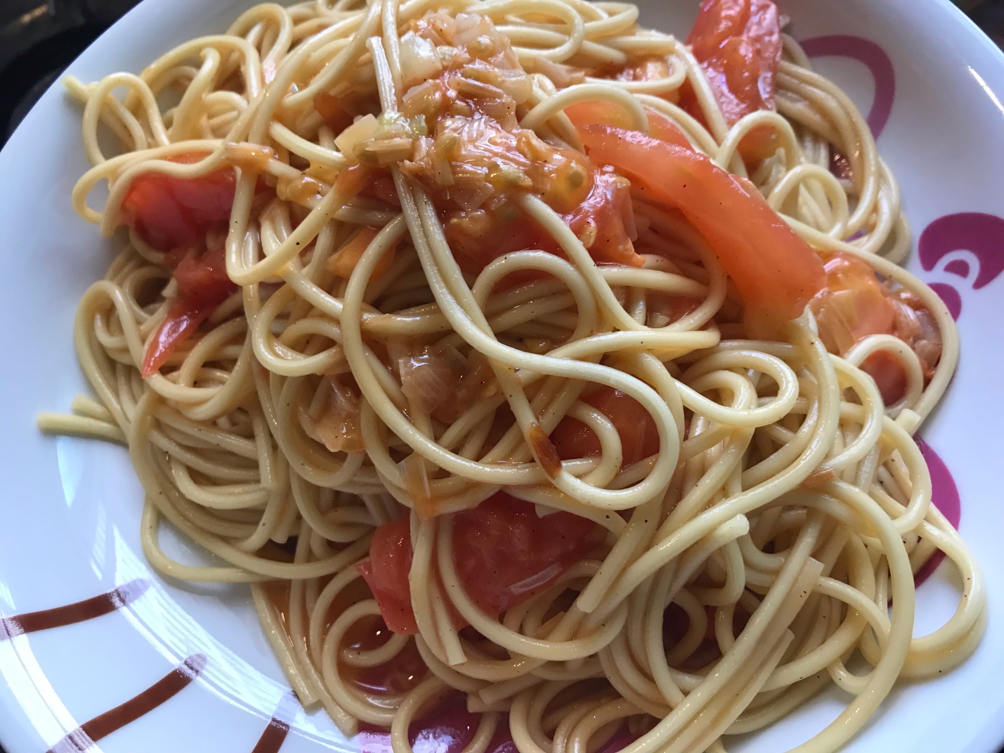 トマトの中華風焼きそば