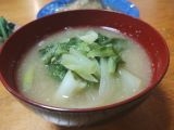 白菜の味噌汁