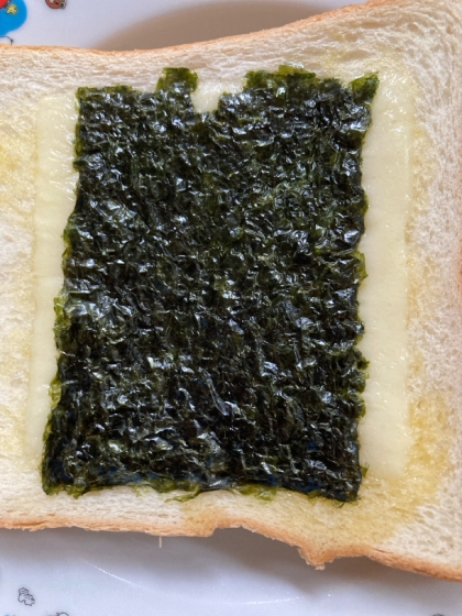 チーズトースト★海苔のせ