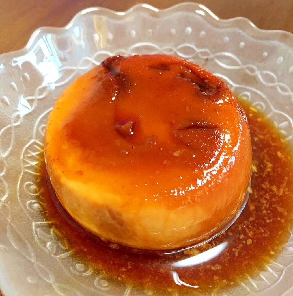 砂糖と牛乳を使わない!あっさりきな粉プリン