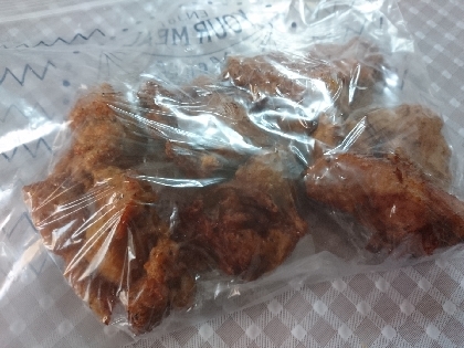 唐揚げの冷凍保存