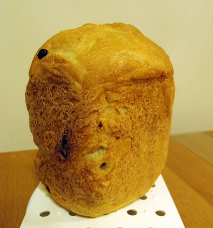 美味しいレーズンパンが焼けました
ご馳走様でした