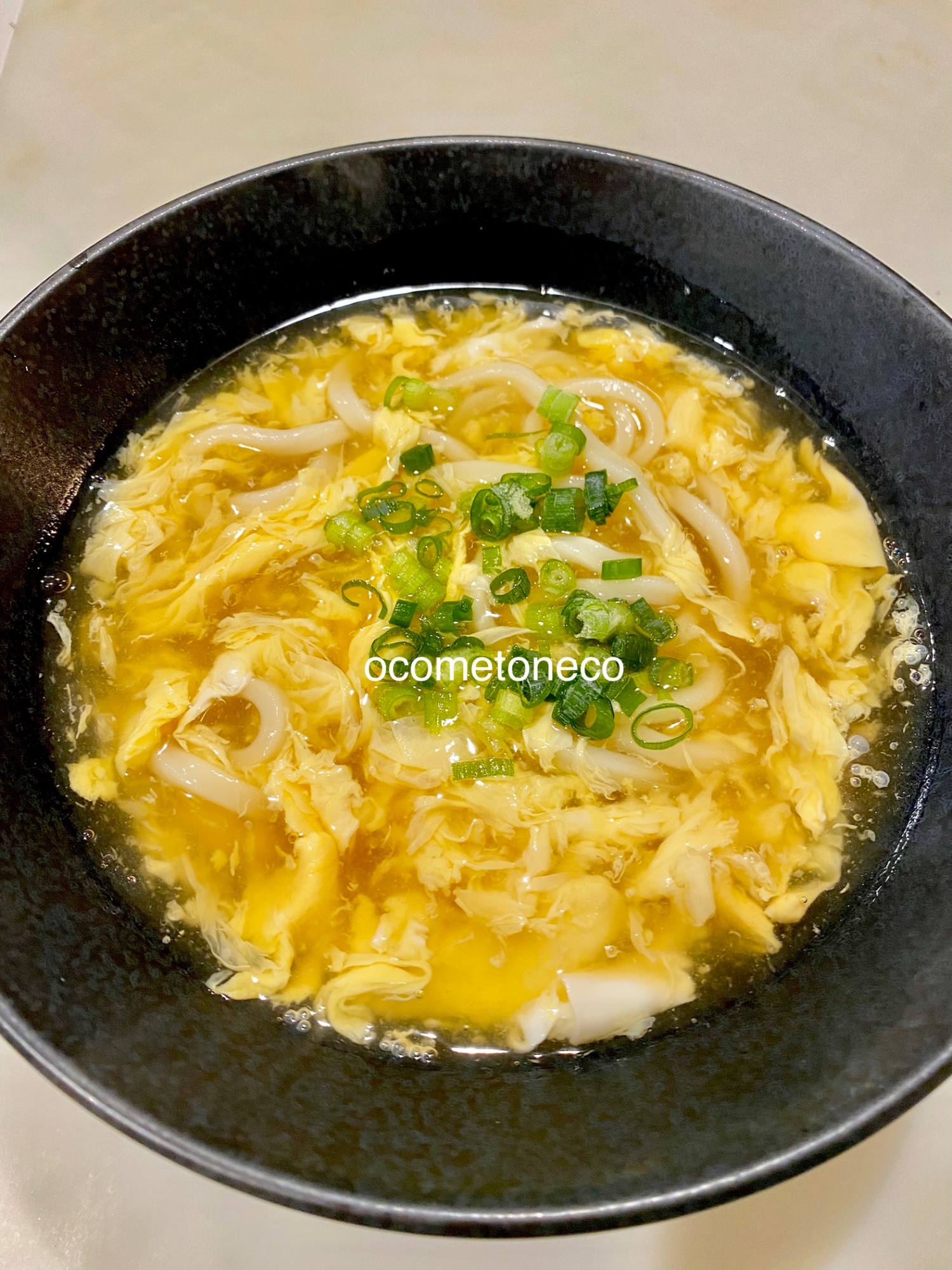 ふわとろたまご❁あんかけうどん