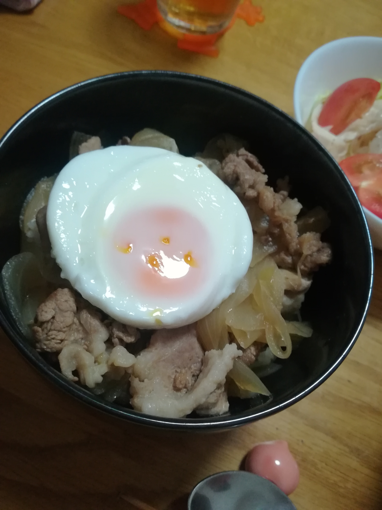 もりもり半熟卵★牛丼