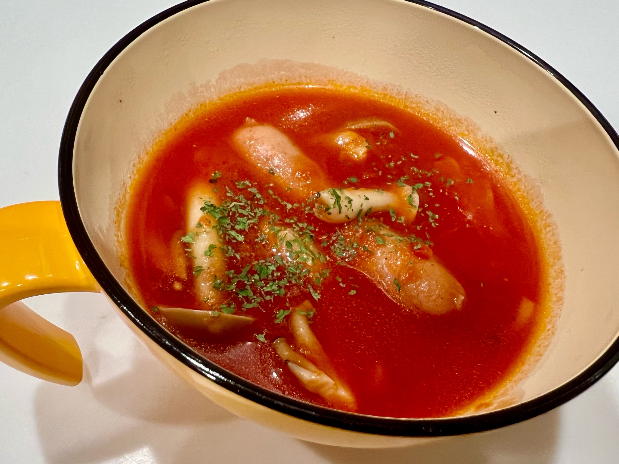【簡単】トマト缶を使って簡単に。トマトスープ