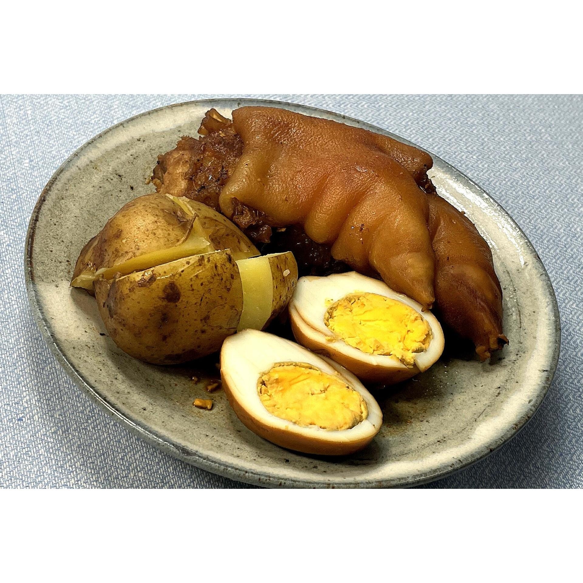 とん足の甘辛煮★動画あり★