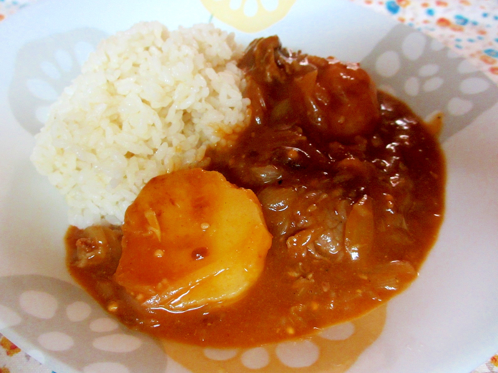 牛肉とごろごろじゃがのカレー