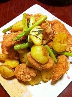 ケイジャンチキン ポテト レシピ 作り方 By Makao 楽天レシピ