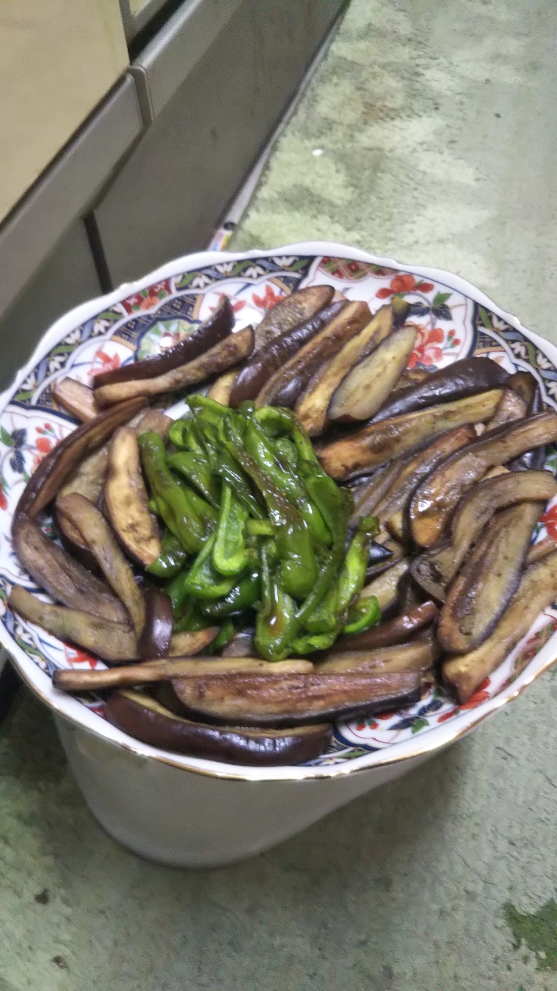 茄子とピーマンの煮浸し