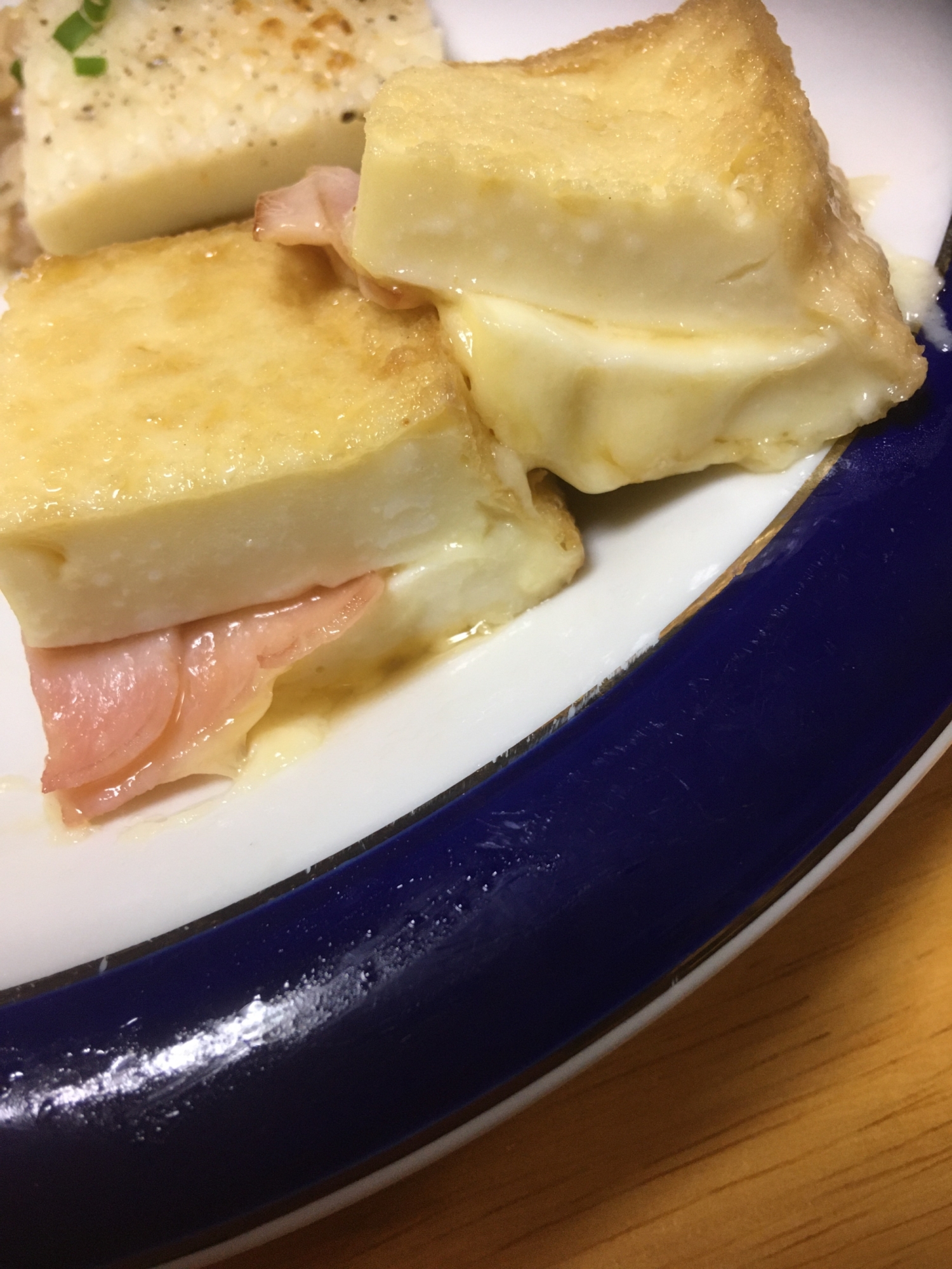 ハムチーズ厚揚げ