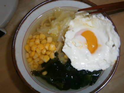 ズボラーメン＾＾；（包丁・まな板不要！）