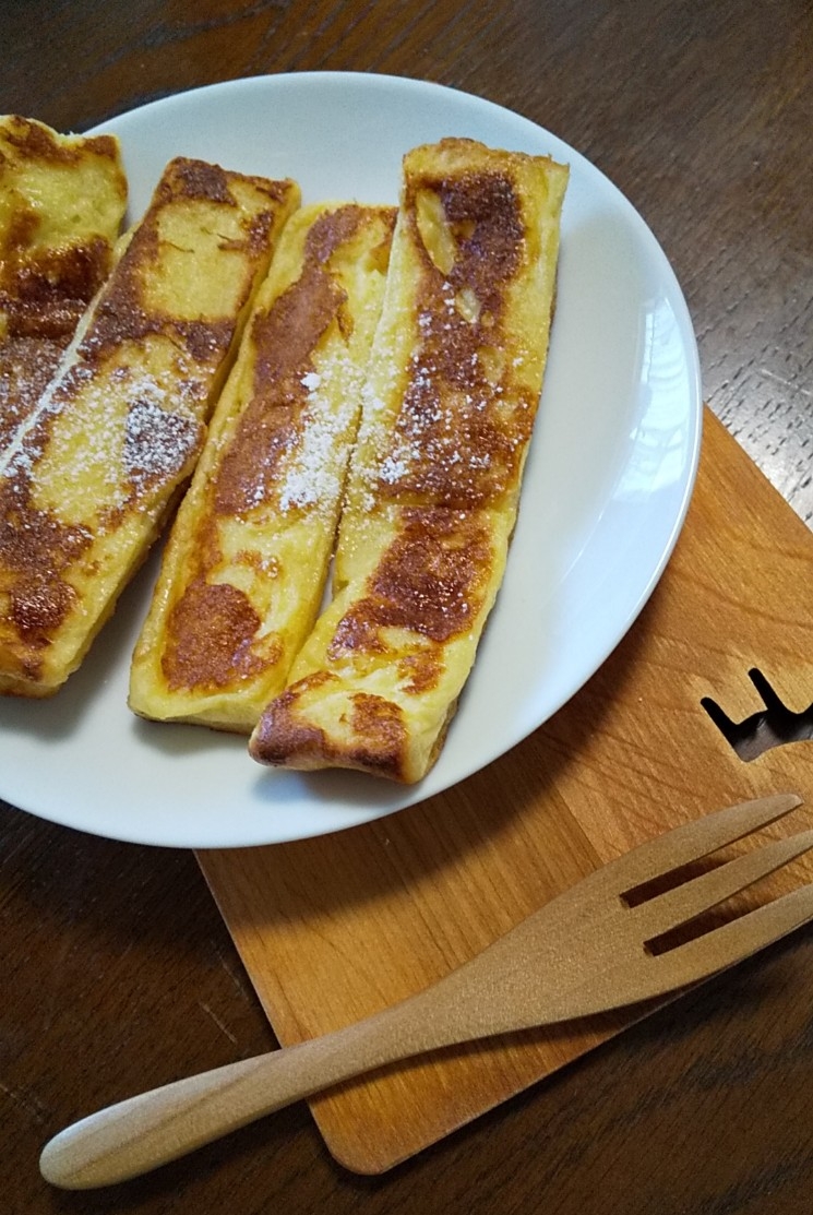 パンの耳でヘルシー節約フレンチトースト レシピ 作り方 By Yuki0 楽天レシピ パンの耳でヘルシー節約フレンチトースト レシピ 作り方 By Yuki0 楽天レシピ