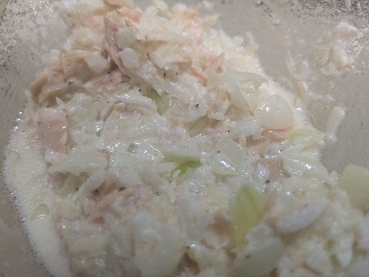 おはしが止まらない♪赤玉ねぎのツナマヨ和え