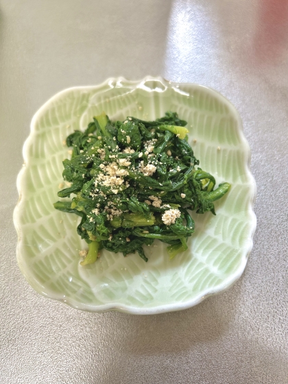 お手軽！春菊の胡麻和え