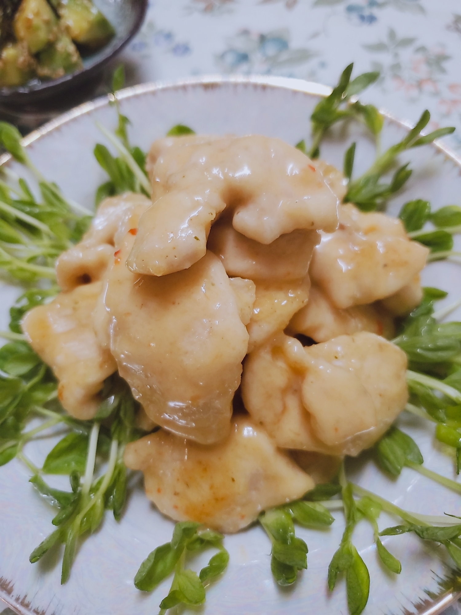 【だけ】レシピ~和えるだけ鶏マヨ~