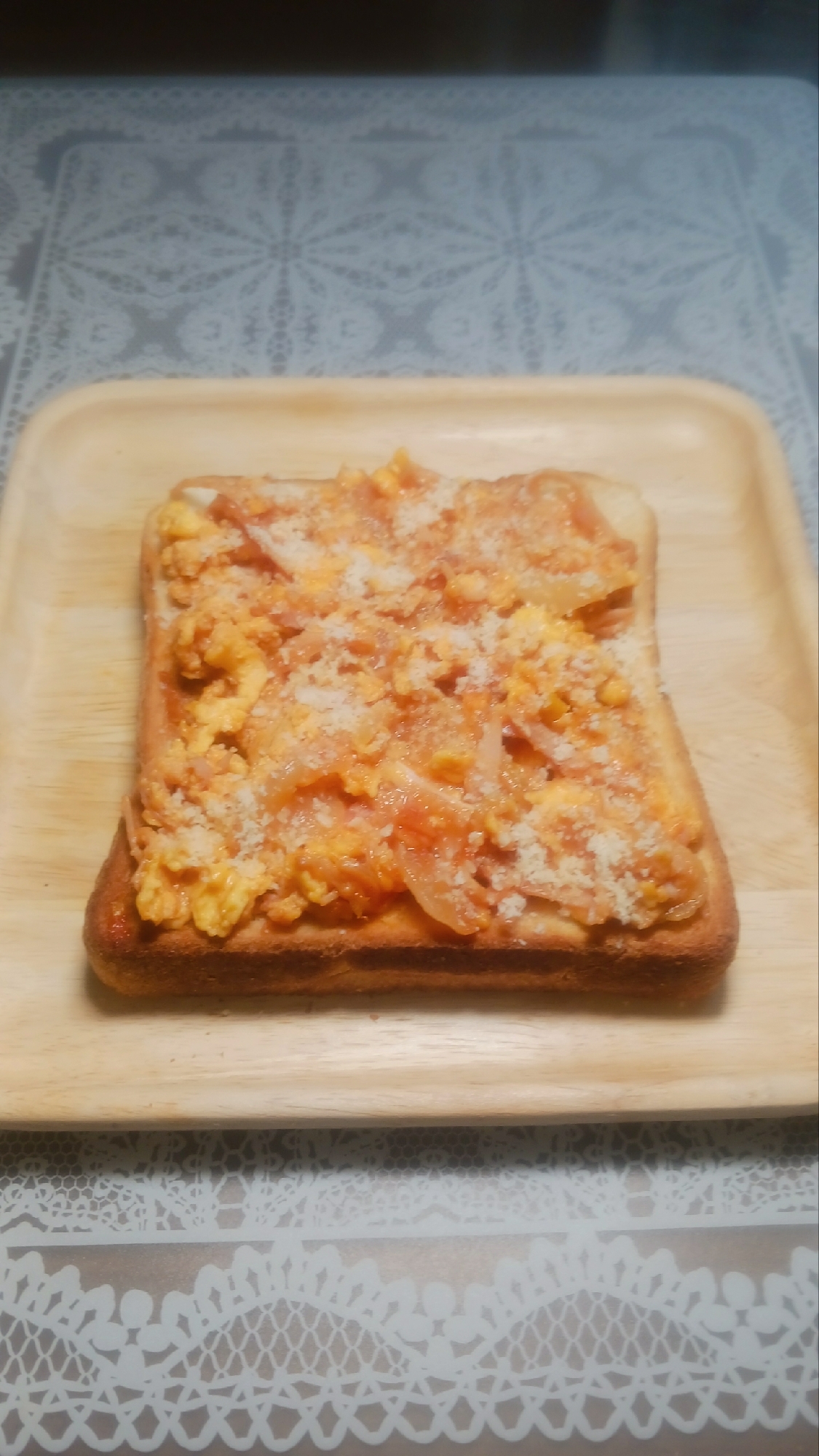 おうちで贅沢に‪♡オムレツトースト‪♡