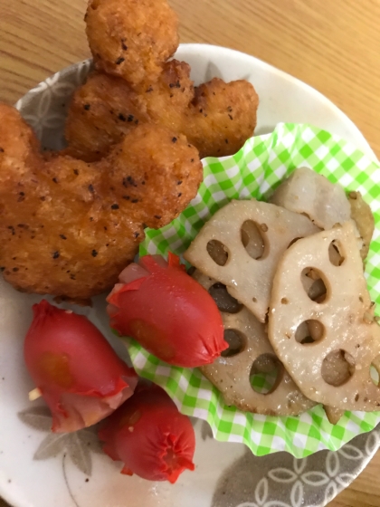 マヨ焼きタコさんウィンナー