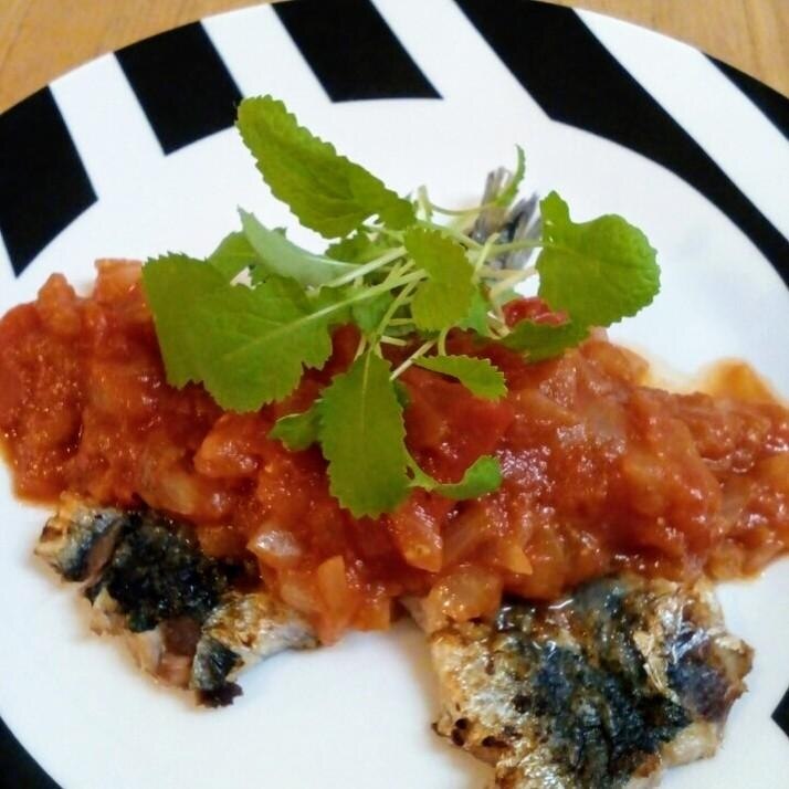鰯のトマトソースがけ レシピ 作り方 By 体脂肪率11 夫人 楽天レシピ 鰯のトマトソースがけ レシピ 作り方 By 体脂肪率11 夫人 楽天レシピ