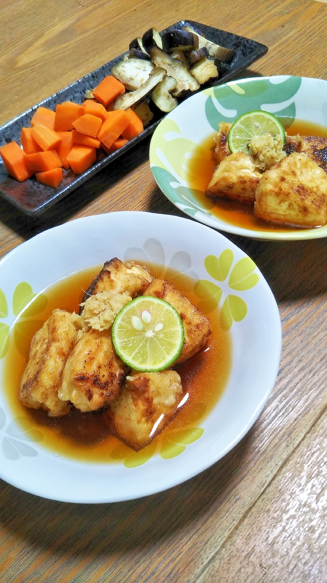 100円おかず 揚げずに簡単 揚げ出し豆腐 レシピ 作り方 By ぺるく ろ 楽天レシピ