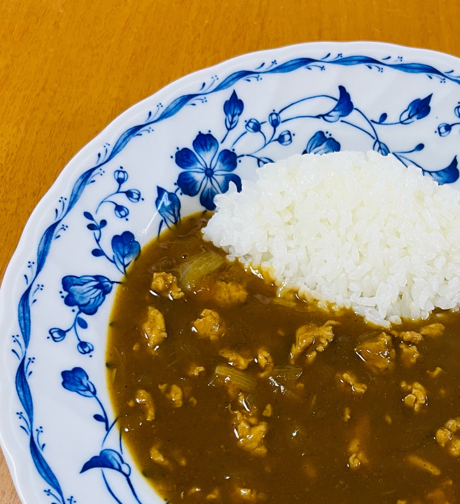 市販のルーで☆鶏ひき肉と玉ねぎだけのカレー