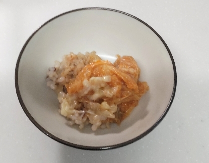 *゜piyo piyo*゜さん✨
夕飯に、玄米と雑穀米ご飯でキムチーズライス、簡単にできてとてもおいしかったです♡レポありがとうございます(⁠◕⁠ᴗ⁠◕⁠✿⁠)