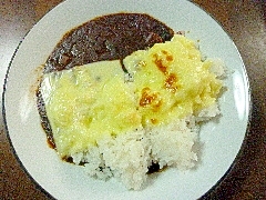 ランチに♪焼きチーズカレー