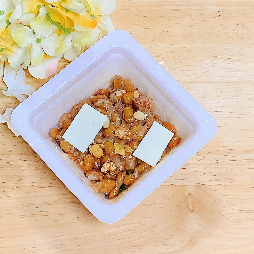 チーズカリサク納豆（天かすorグラノーラ）