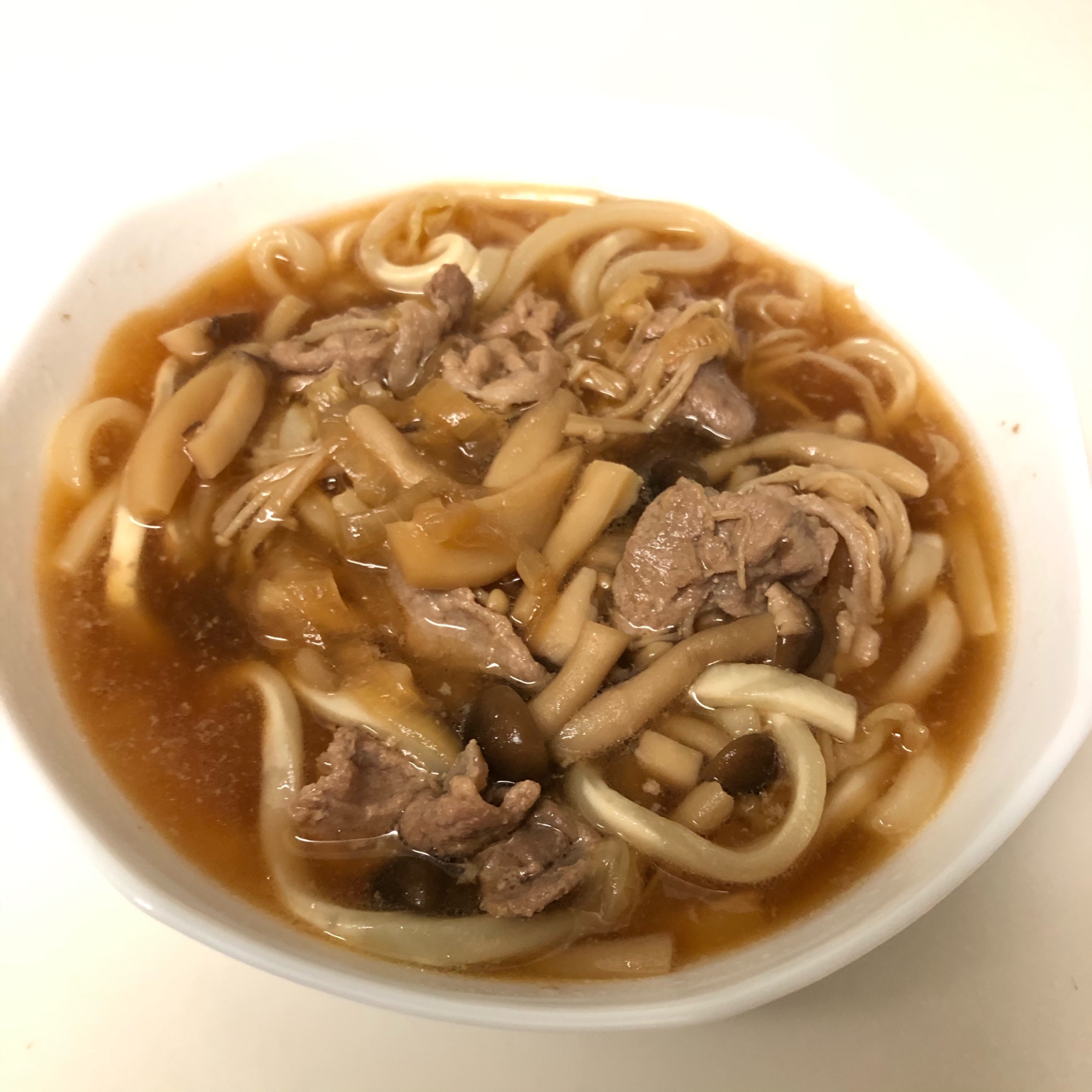 煮物うどん