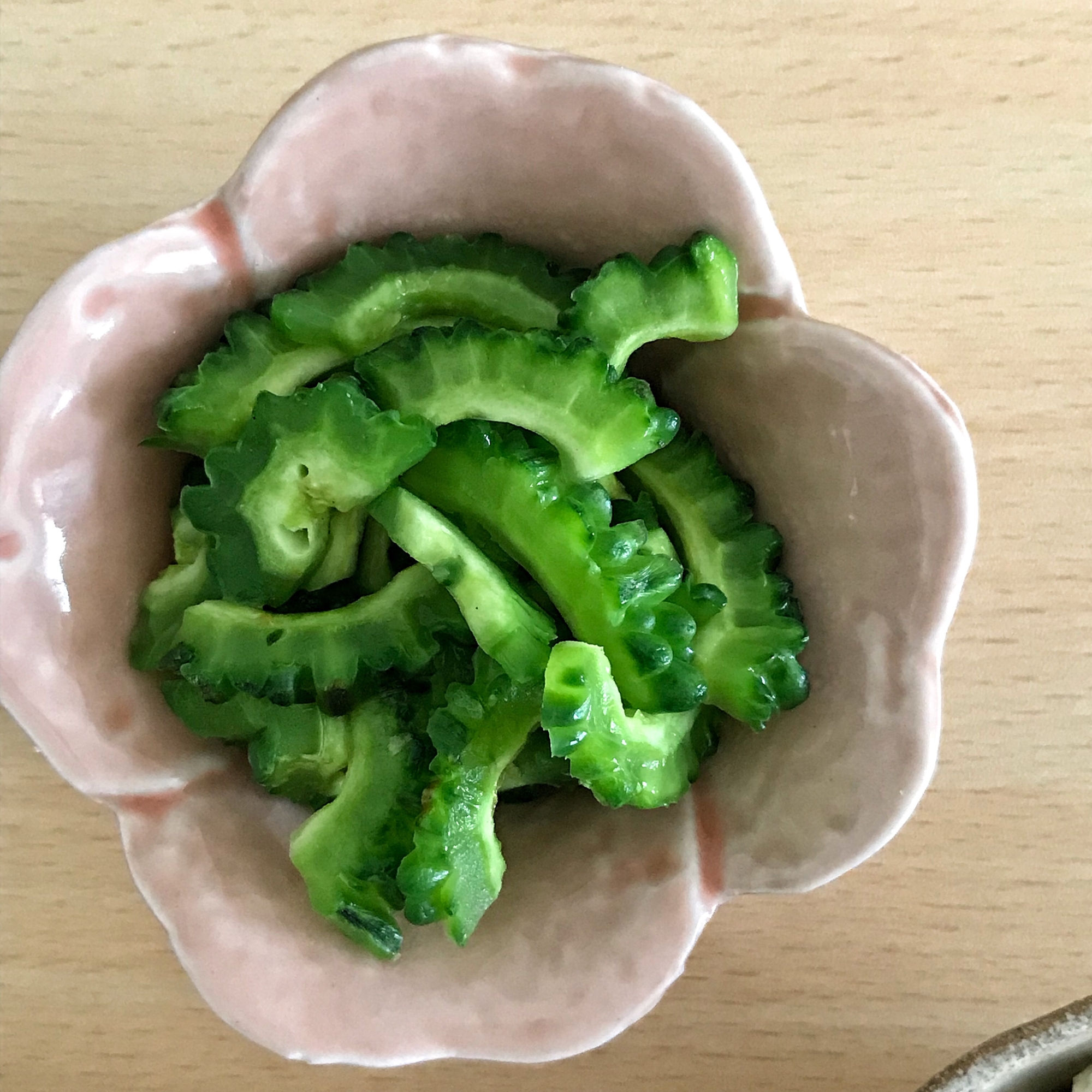 ゴーヤの中華蒸し