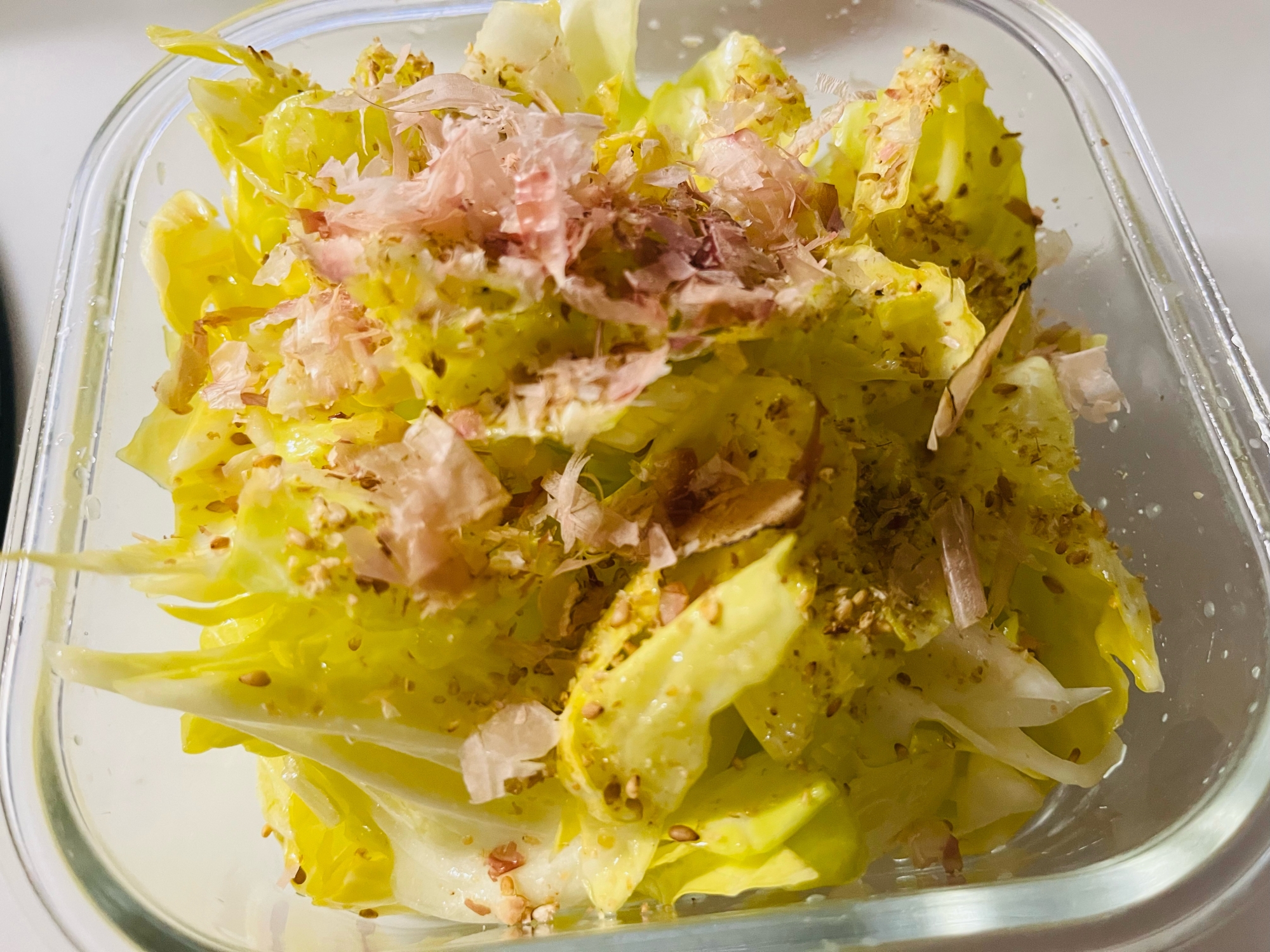 ねぎ油で·͜· ︎ᕷやみつき春キャベツ