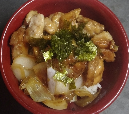 主夫がつくる焼き鳥丼