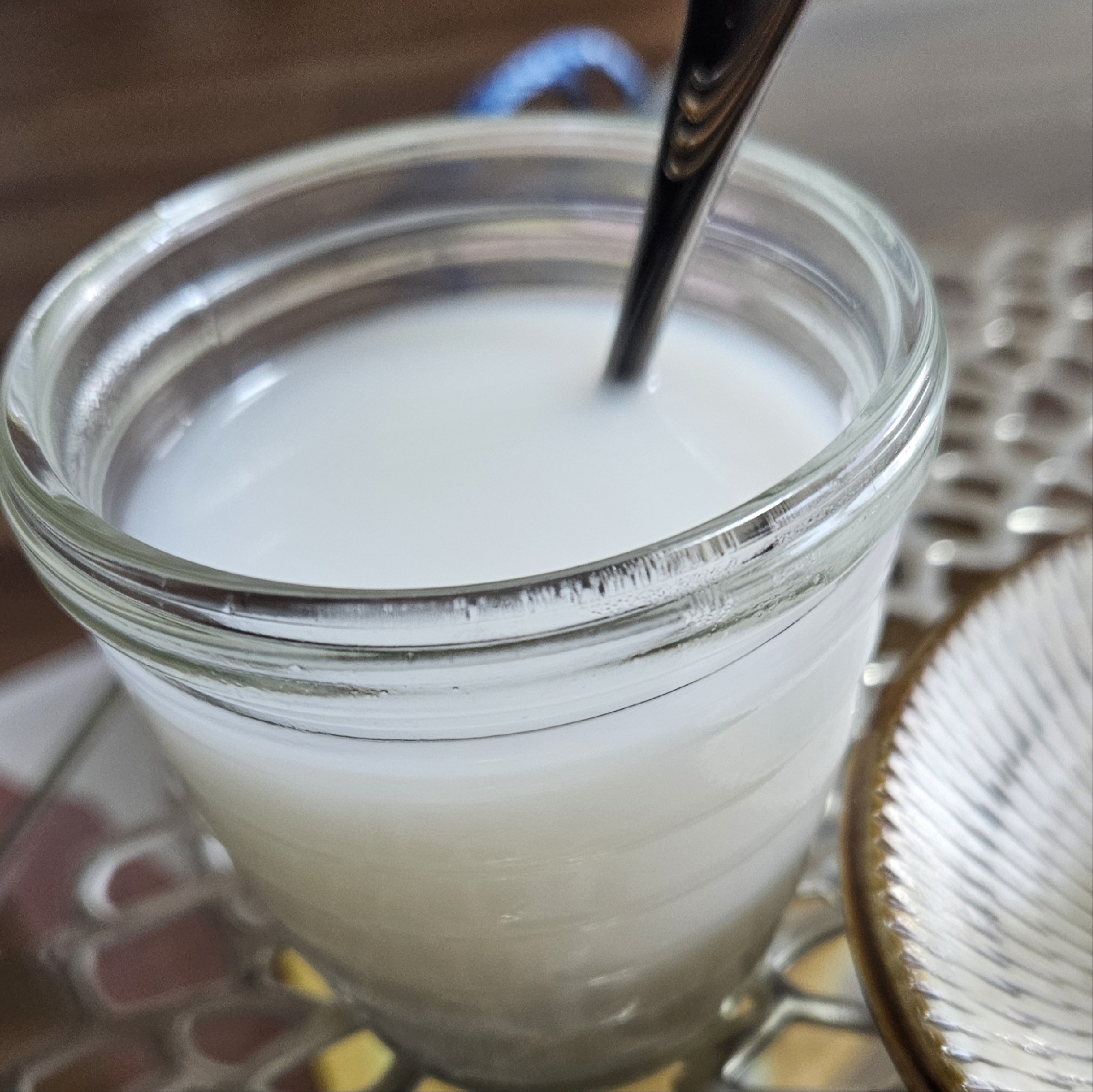 ホットで温活！ミルク酒粕甘酒