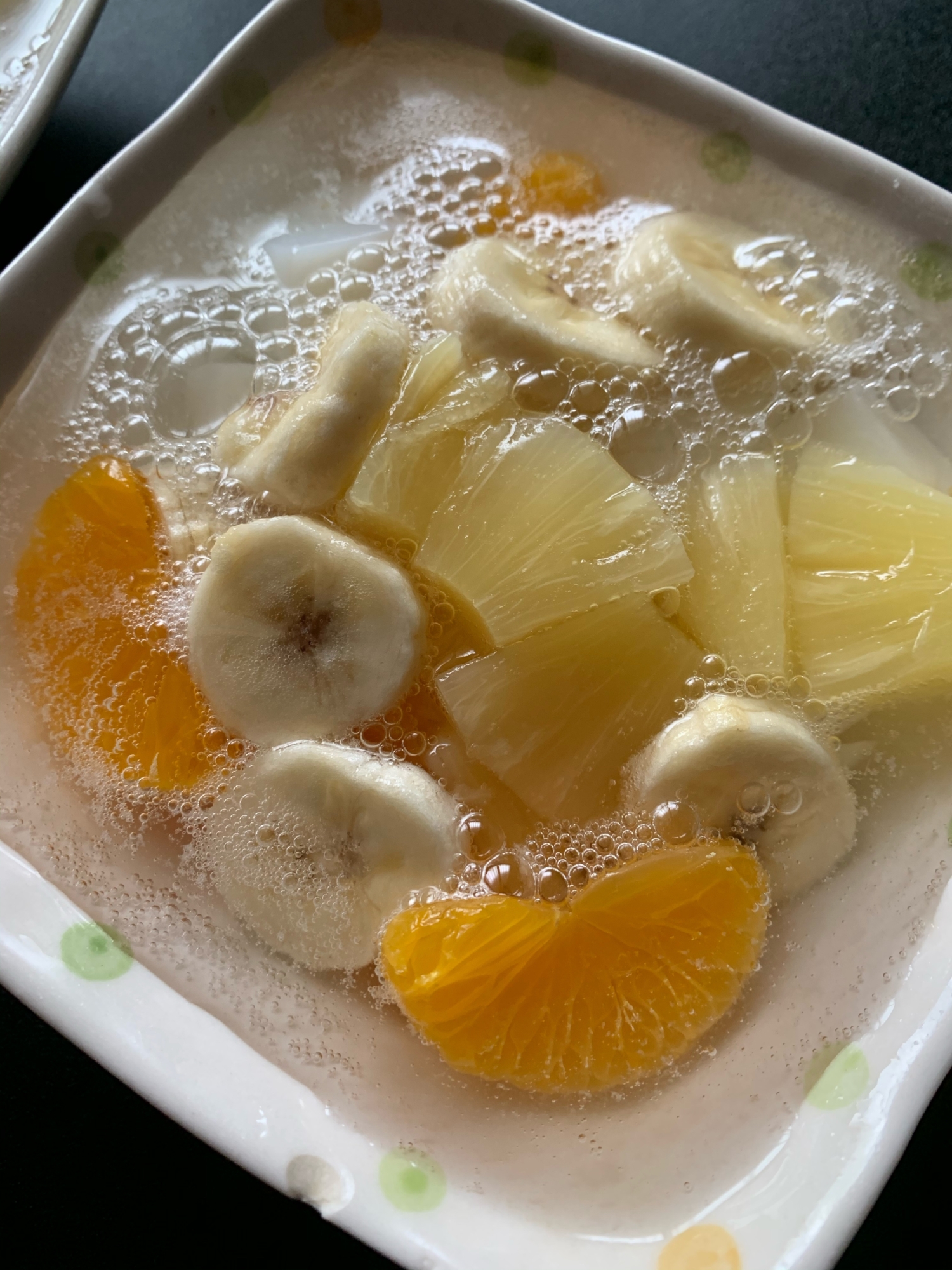 牛乳寒天とシュワシュワサイダーのフルーツポンチ レシピ 作り方 By Reisa999 楽天レシピ