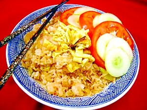 ナシゴレン ～インドネシア風焼き飯～