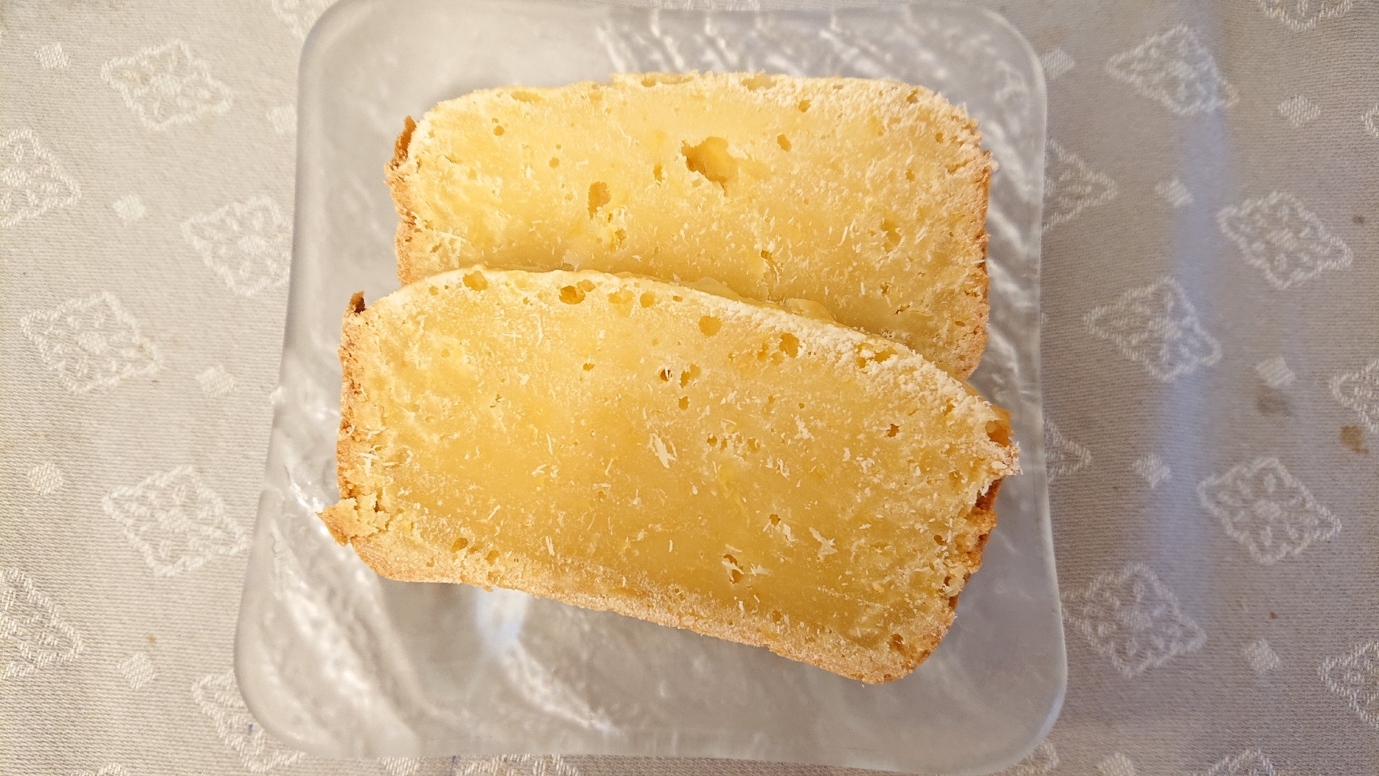 ホームベーカリーで作る⭐パインのケーキ