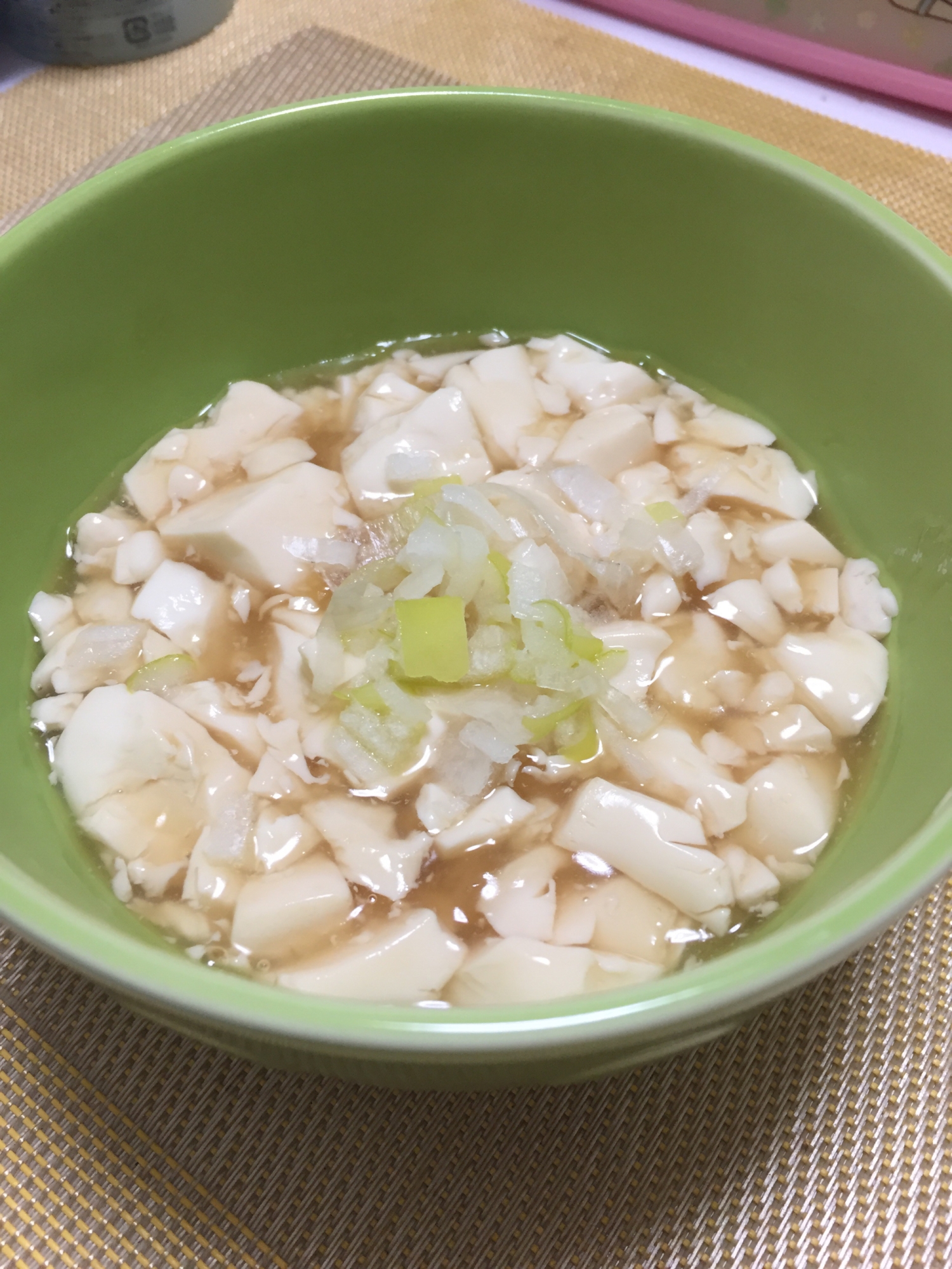 生姜の風味香る☆肉なし☆和風麻婆豆腐