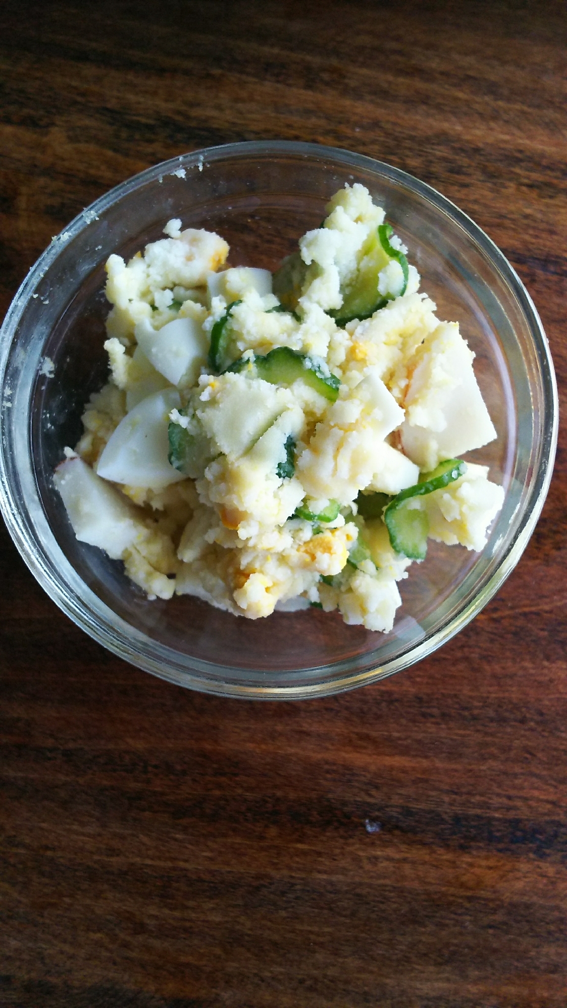 きゅうり&かまぼこ&ゆで卵のポテトサラダ