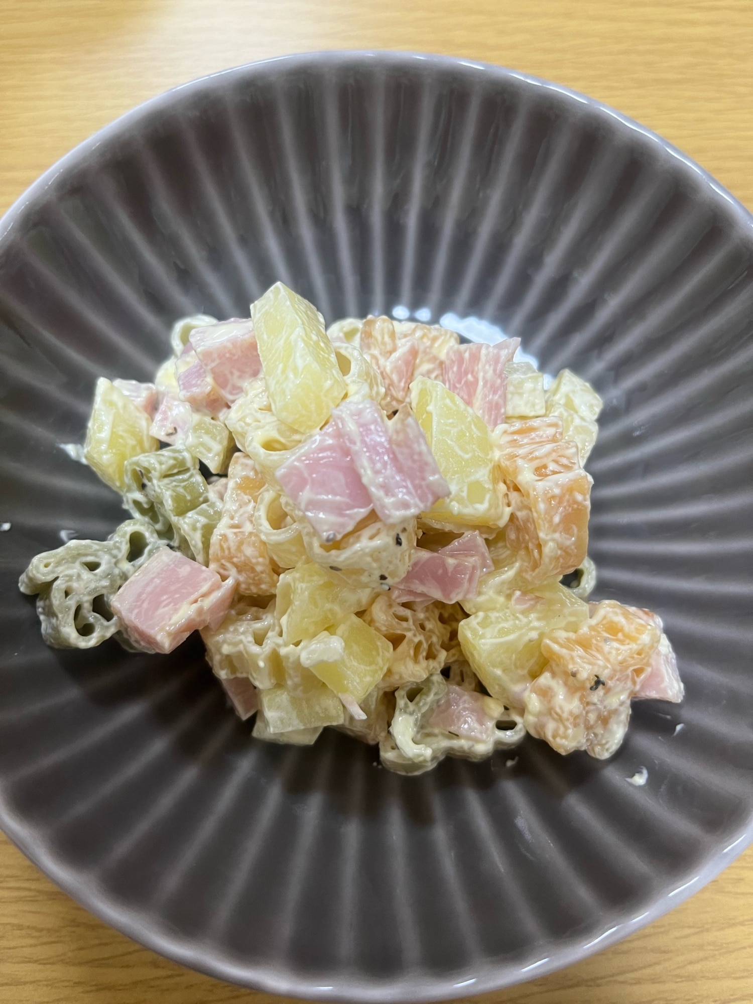 つぶさないマカロニポテトサラダ！ レシピ・作り方 by アヤココ