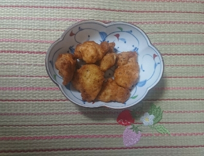 簡単節約☆鶏胸肉のマヨペッパー唐揚げ